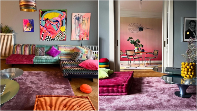 Ružičasti stan u Parizu kao inspiracija za sve one koji vole umjetnost i vedre boje