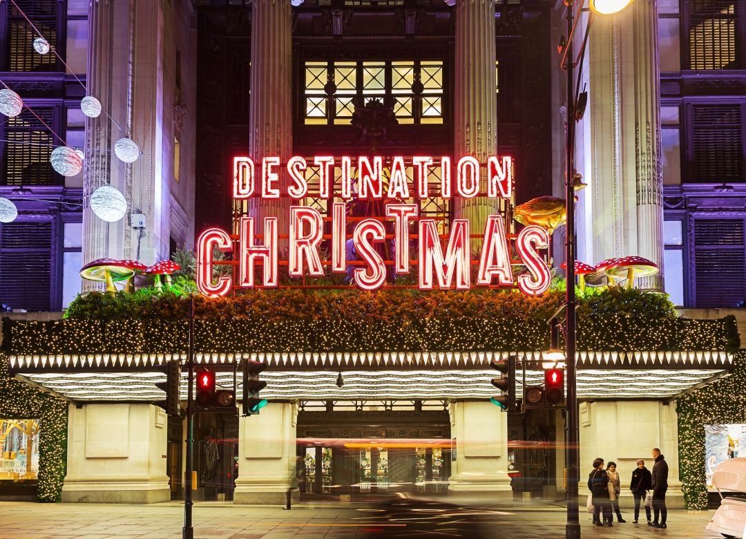 Selfridges christmas shop_iStock