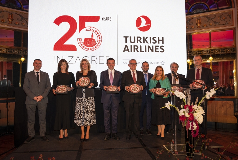 Proslava 25 godina Turkish Airlinesa u Hrvatskoj