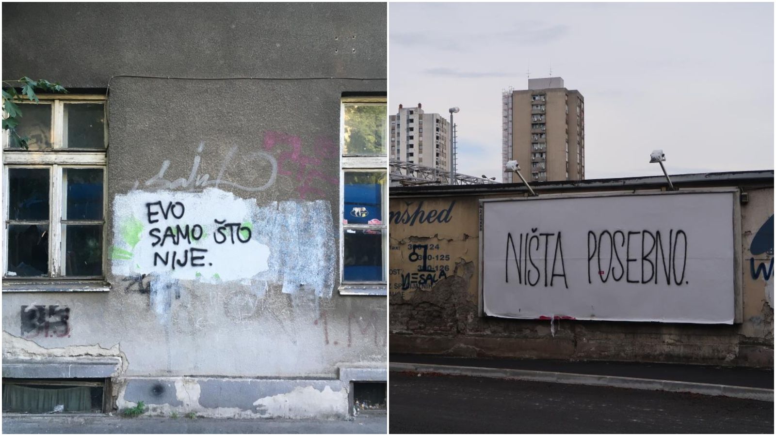 Tko je Nebitno? Njegovi grafiti osvojili su Zagreb, a sada otvara izložbu u Laubi