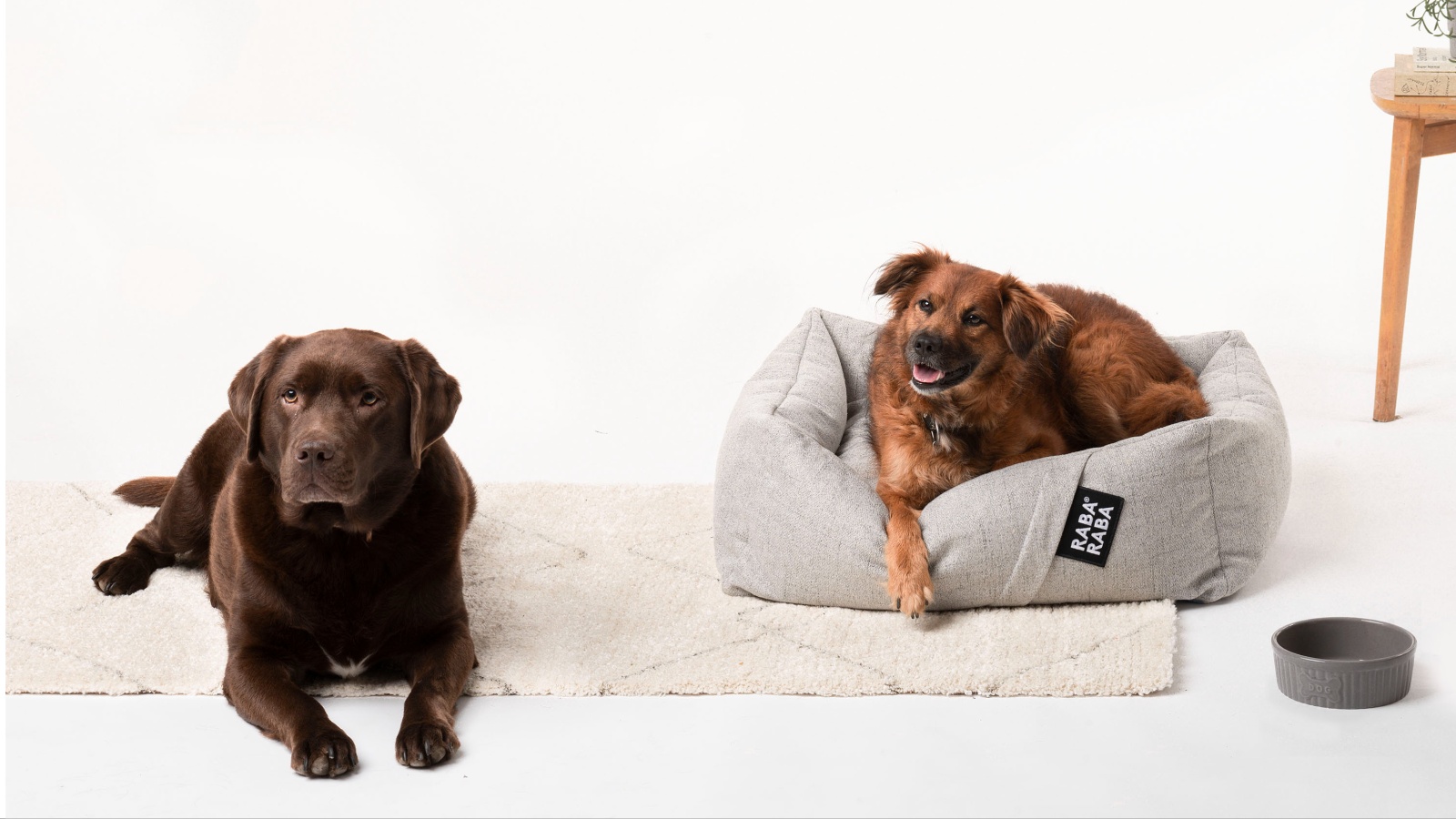 Raba-Raba su ergonomski ležajevi za pse koji dolaze u različitim bojama i veličinama