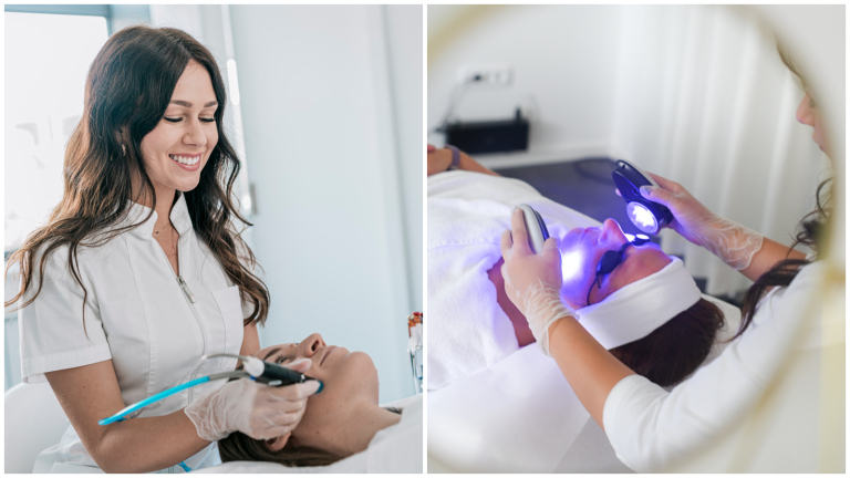 HydraFacial i laser pomlađivanja