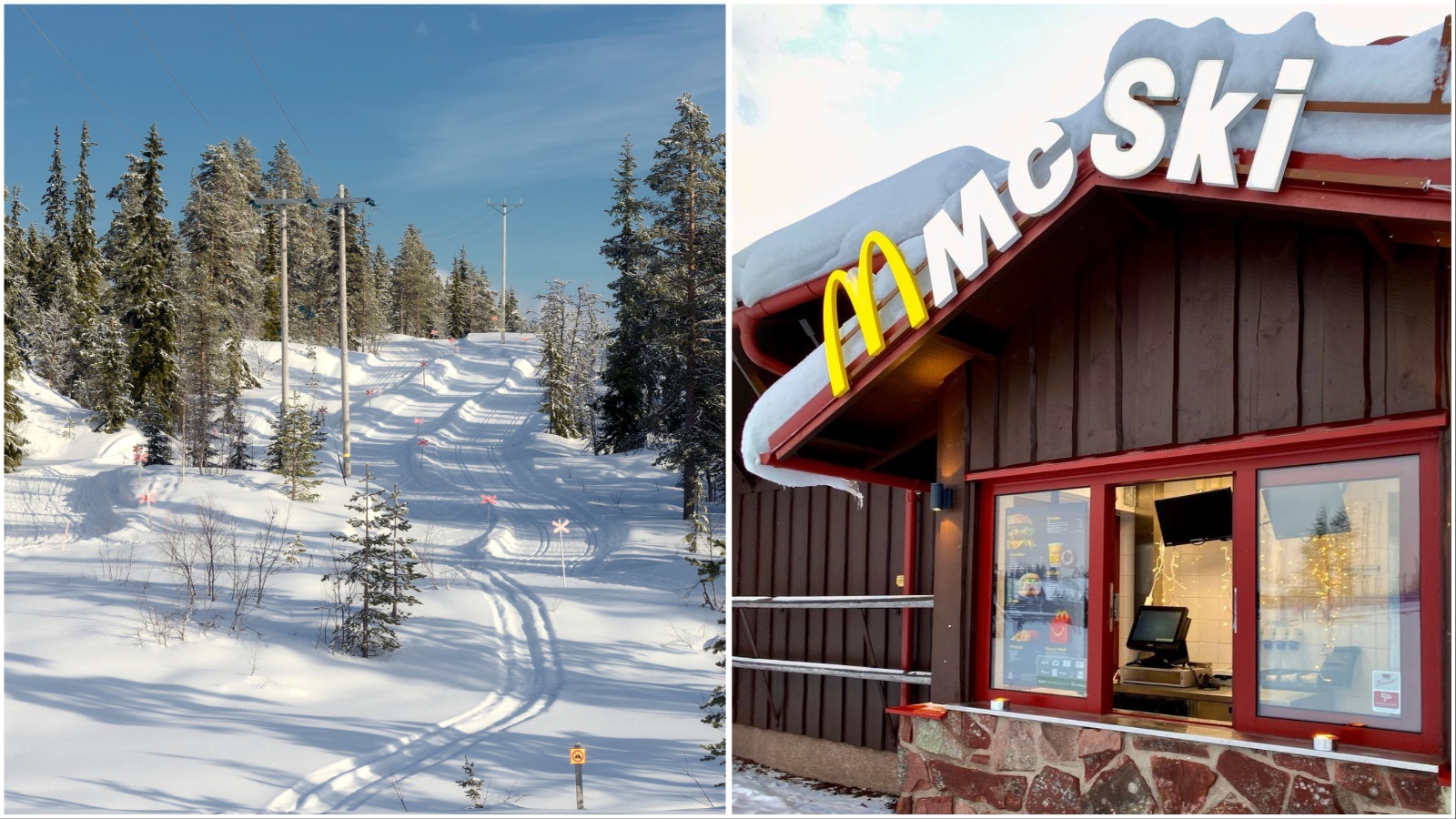 Nije li ovo najcool McDonald’s na svijetu? McSki koliba nalazi se na skijaškoj stazi