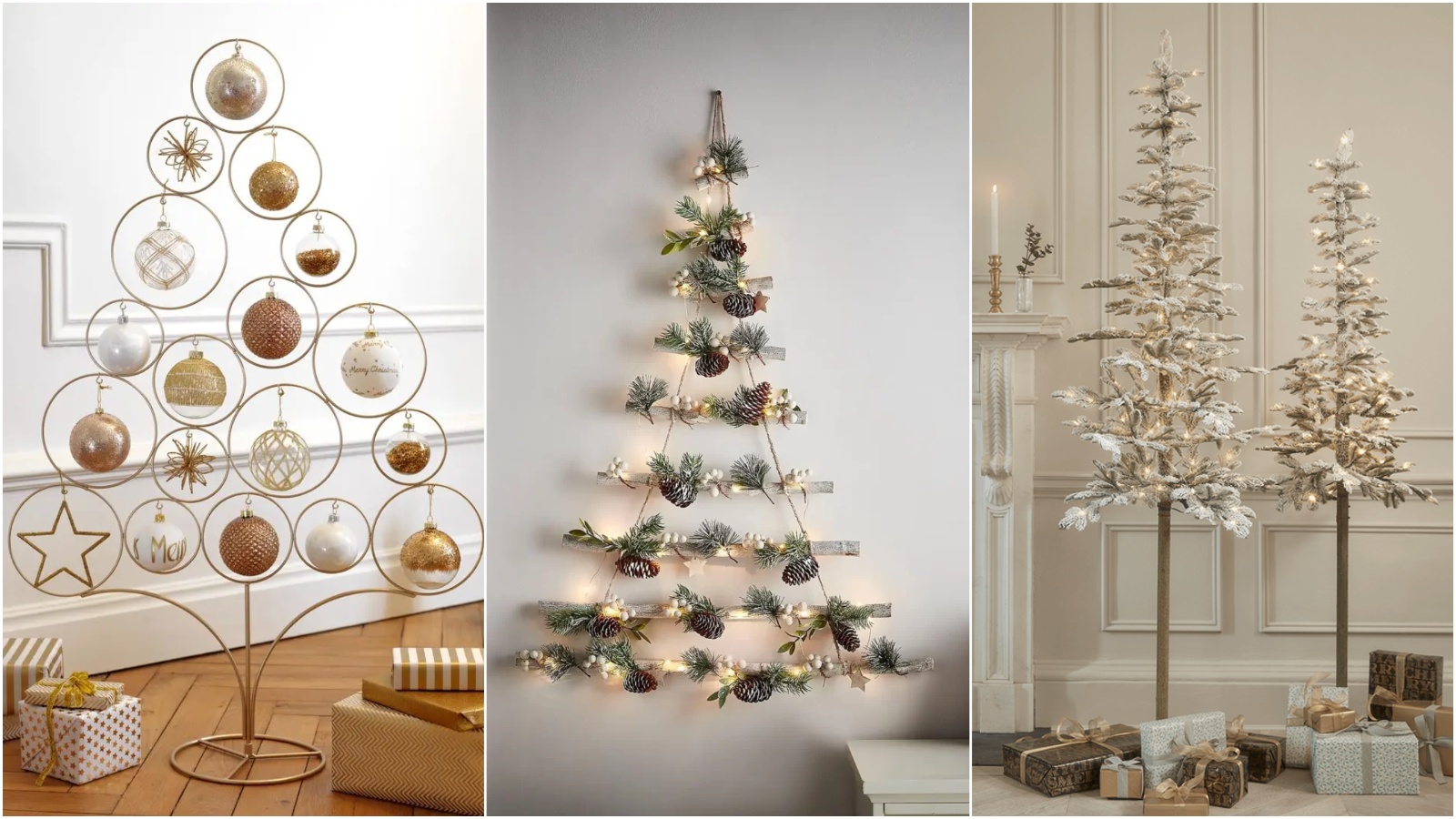 Alternativna božićna drvca kao zamjena za klasične jelke – 6 ideja za inspiraciju