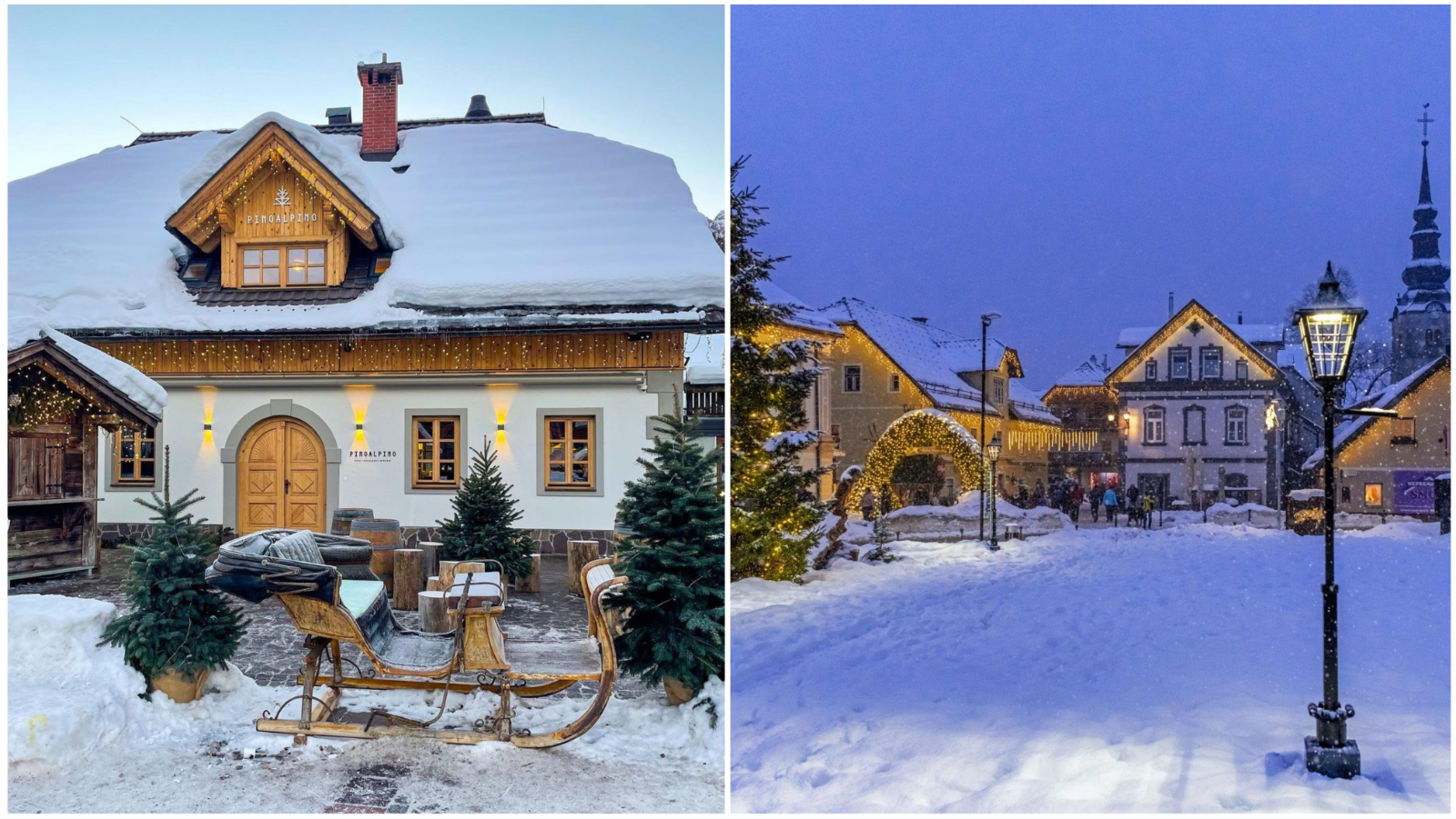 U Sloveniji smo pronašli bajkovito malo mjesto pokriveno snijegom koje želimo posjetiti