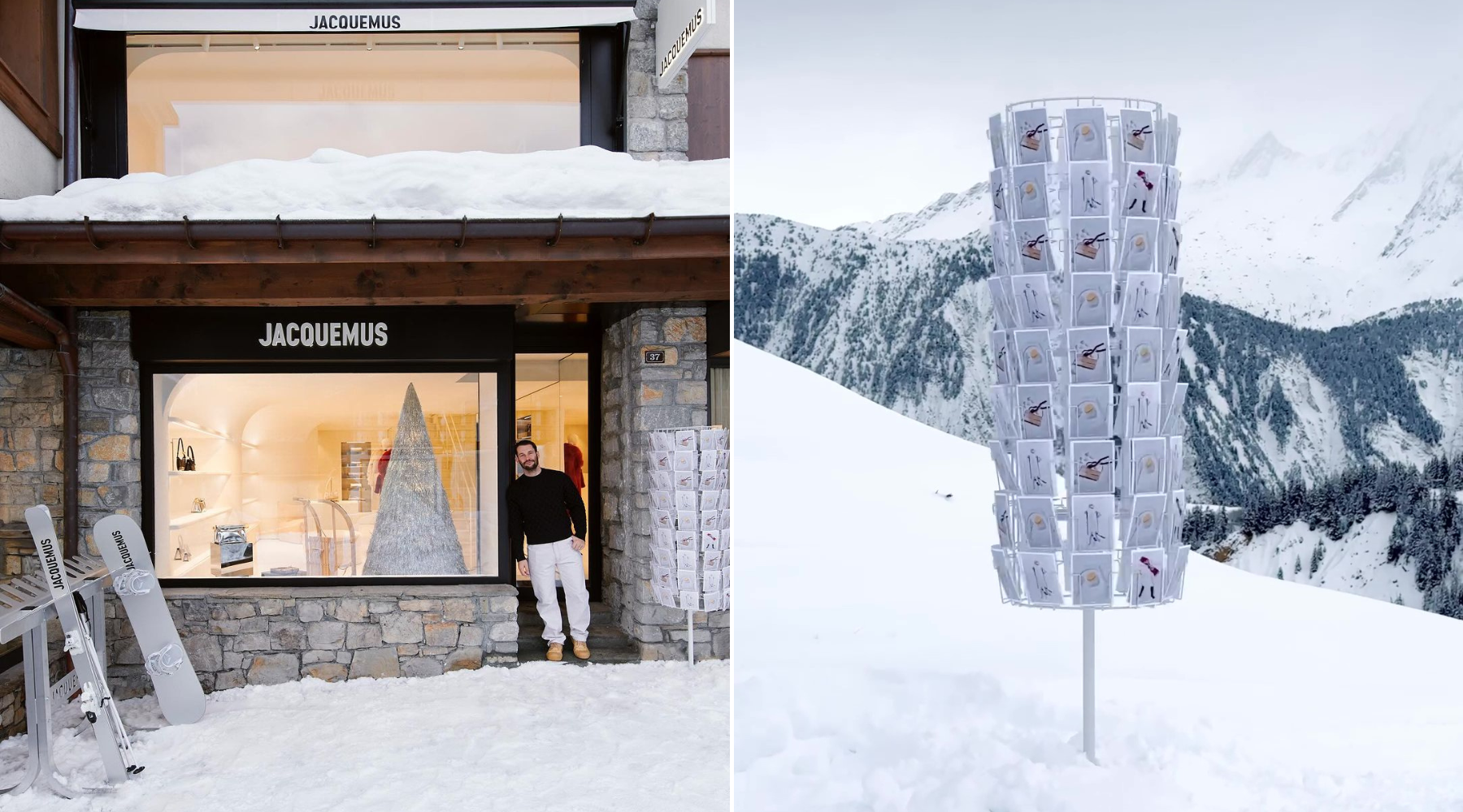 Jacquemus otvorio prvi planinski pop-up store u francuskim Alpama