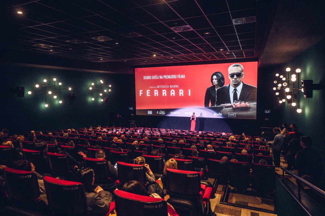 Premijera filma Ferrari održana je u Kaptol Boutique Cinema