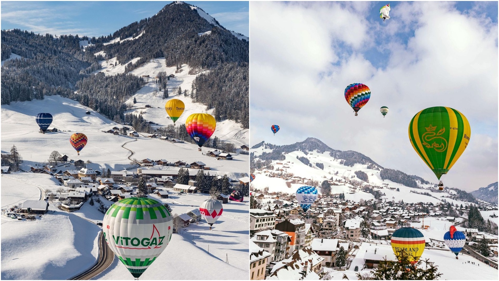 Za one u Kapadokiji već sigurno znate, no let balonom s pogledom na snježne Alpe jednako je impresivan