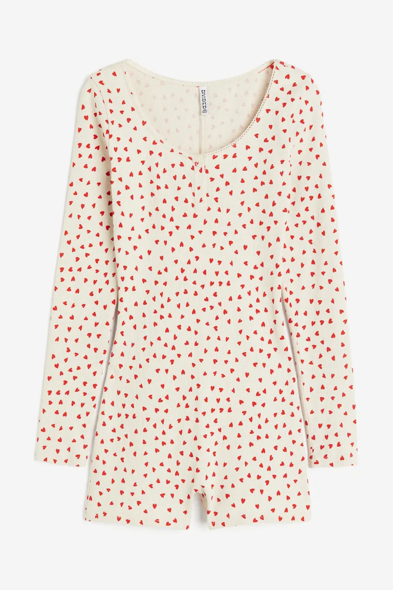 H&M pidžama sa srcima (2)