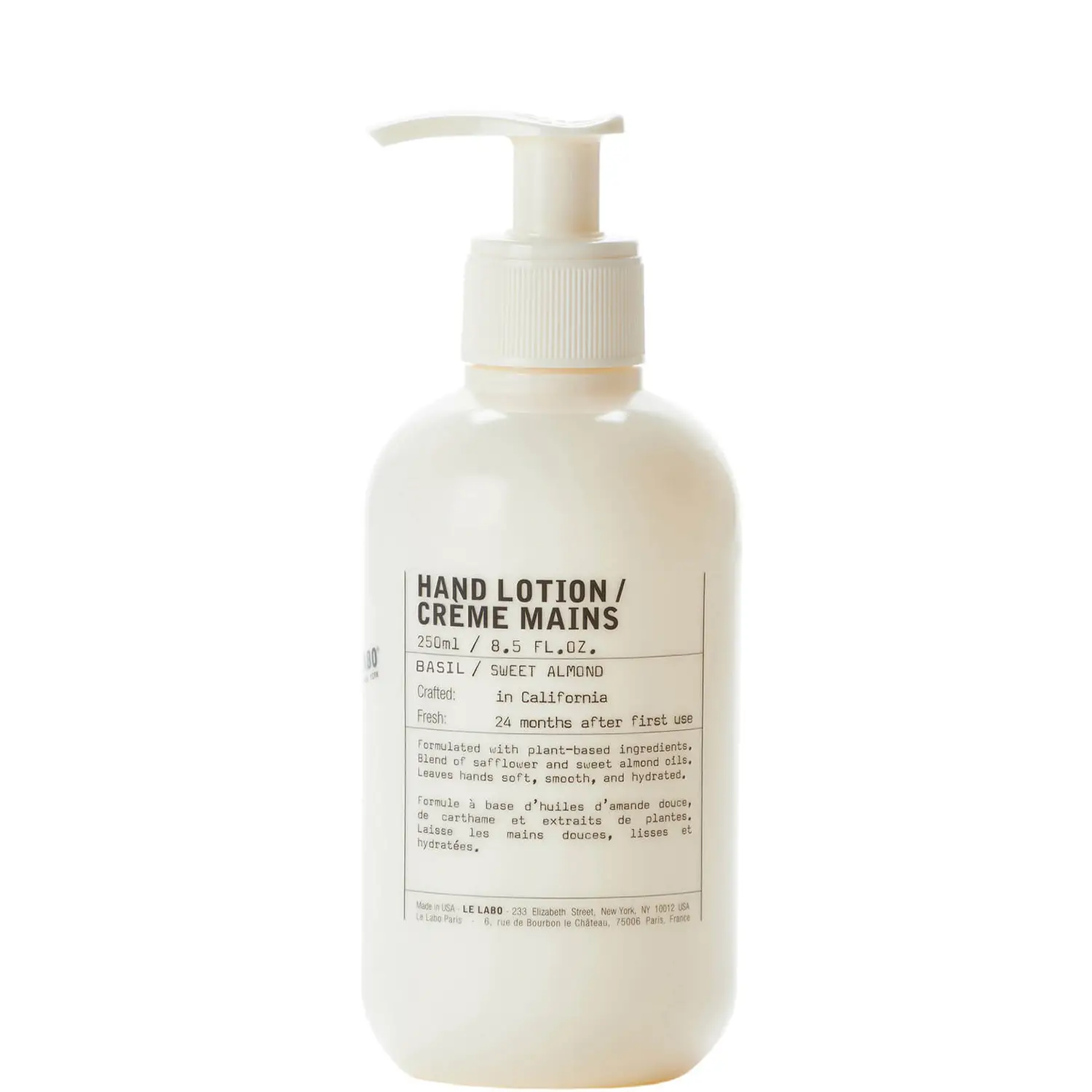 le labo hand lotion