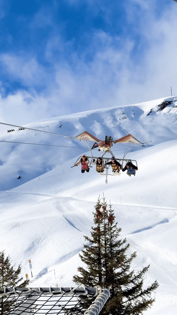 Samo za hrabre: Let iznad alpskih livada čeličnim orlom