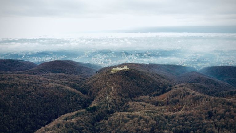 Sljeme pogled na Medvedgrad