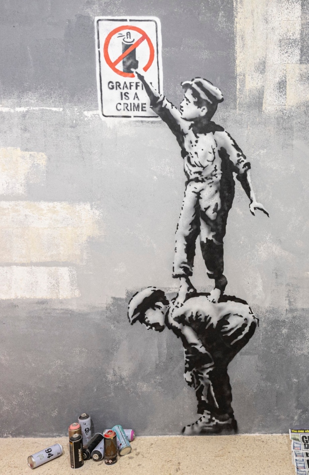 Banksy izložba postavljena je u Ljubljani. Sjajan razlog da skoknemo do susjedstva