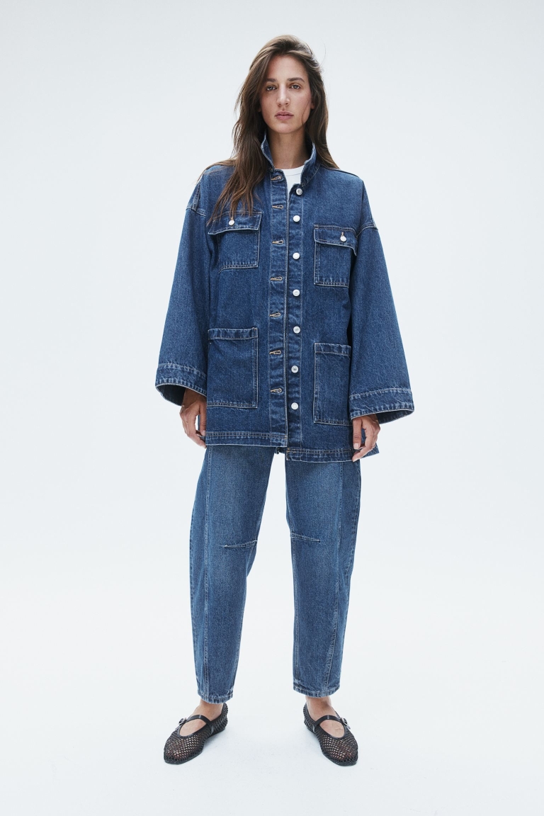 jeans na jeans modni trend H&M