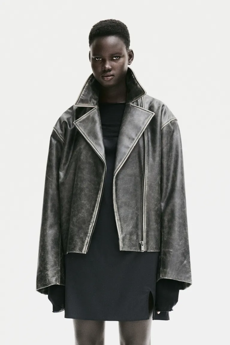 kožna jakna H&M proljeće 2024