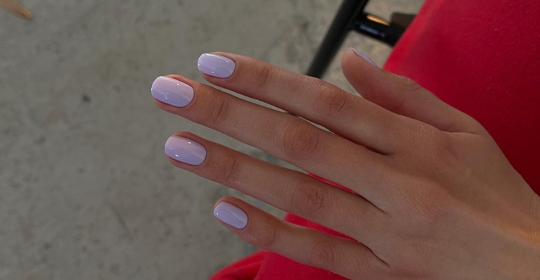 lavender nails