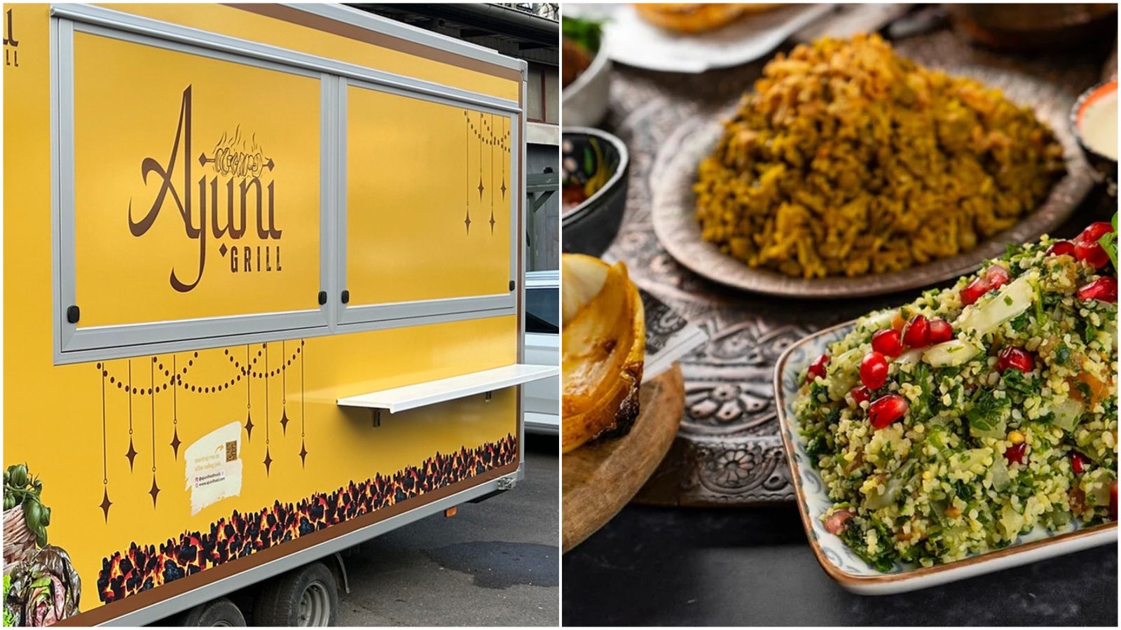 U Zagreb se ‘dokotrljao’ Ajuni Food Truck, kamiončić sa slasnim jelima Bliskog Istoka