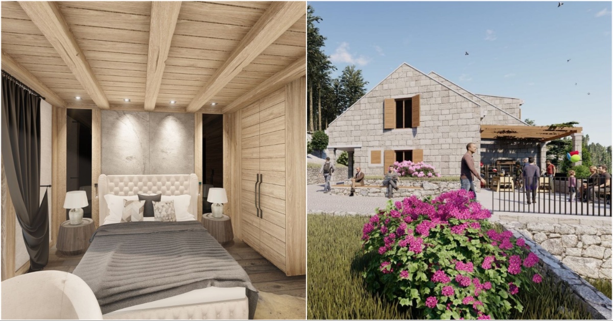 Imat će restoran i saunu: Pogledajte kako će izgledati planinarski dom na Biokovu