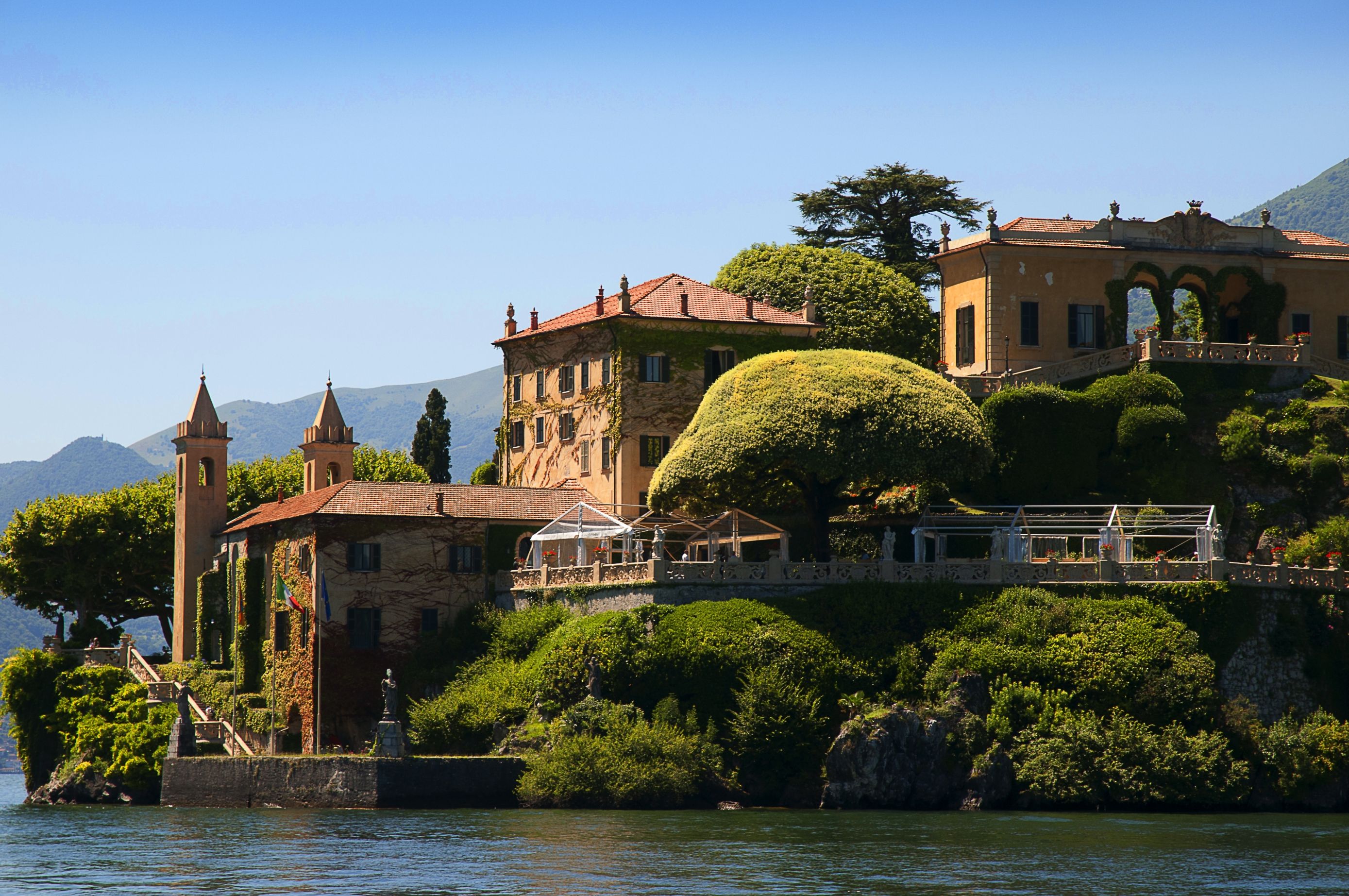 Villa del Balbianello, jezero Como_iStock