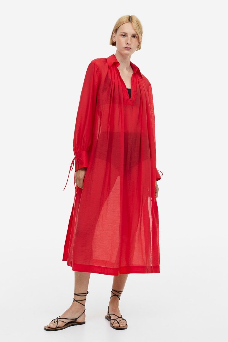 kaftan haljina proljeće ljeto H&M