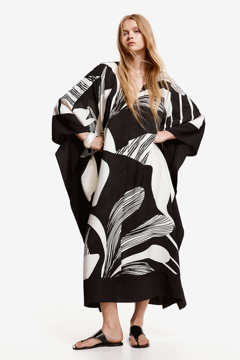 kaftan haljina proljeće ljeto H&M