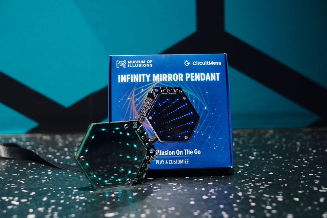 Infinity Mirror Pendant