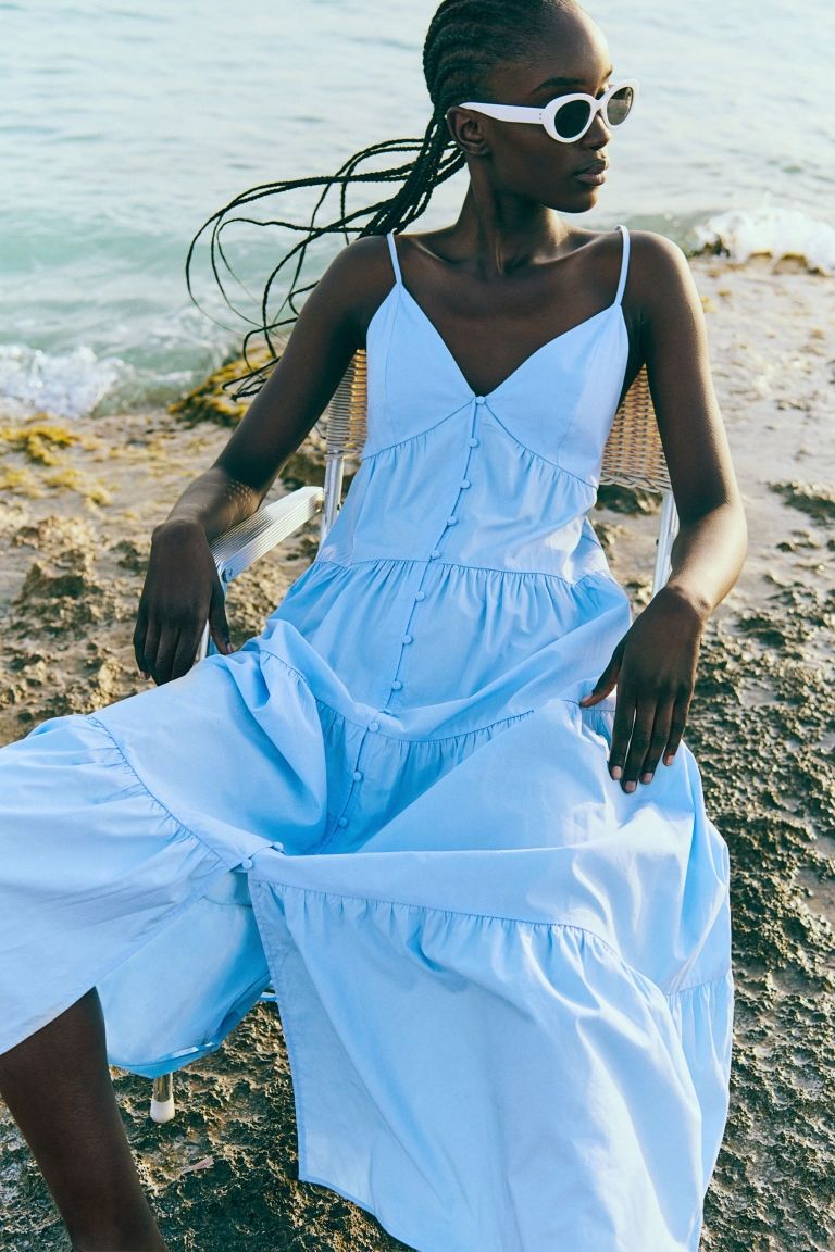baby blue trendi boja H&M