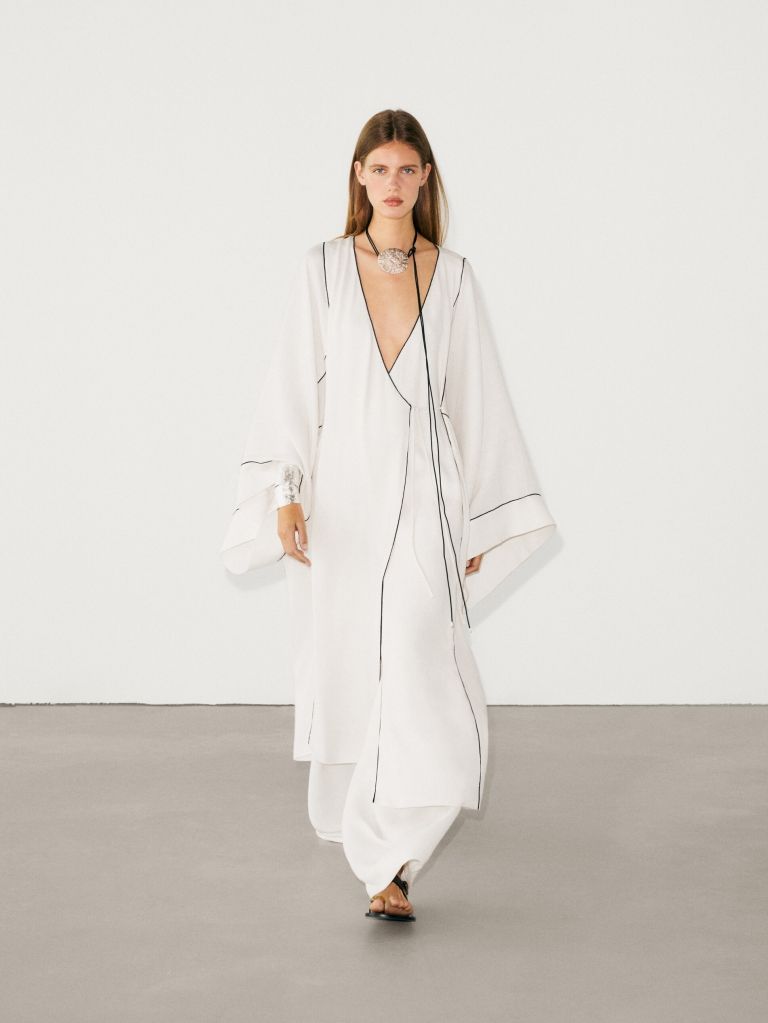 kaftan Massimo Dutti