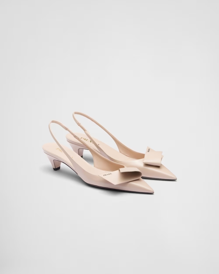 kitten heels Prada iconic komad 2024