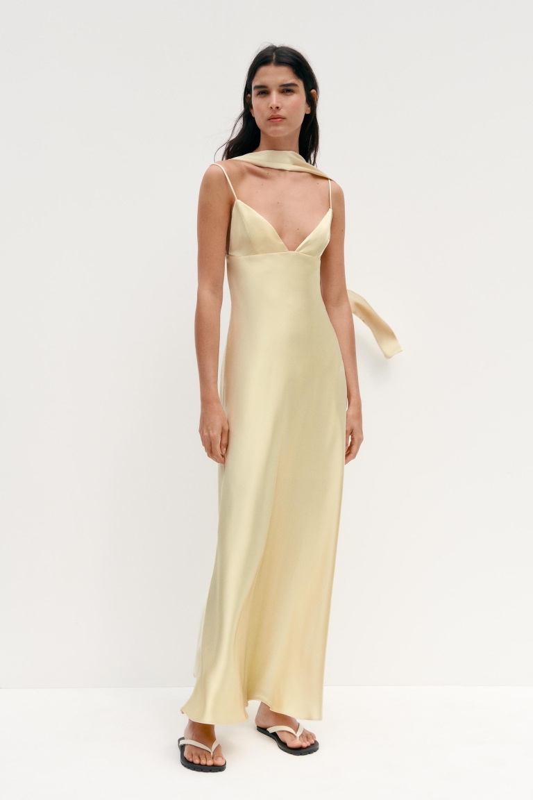 maxi haljina zara