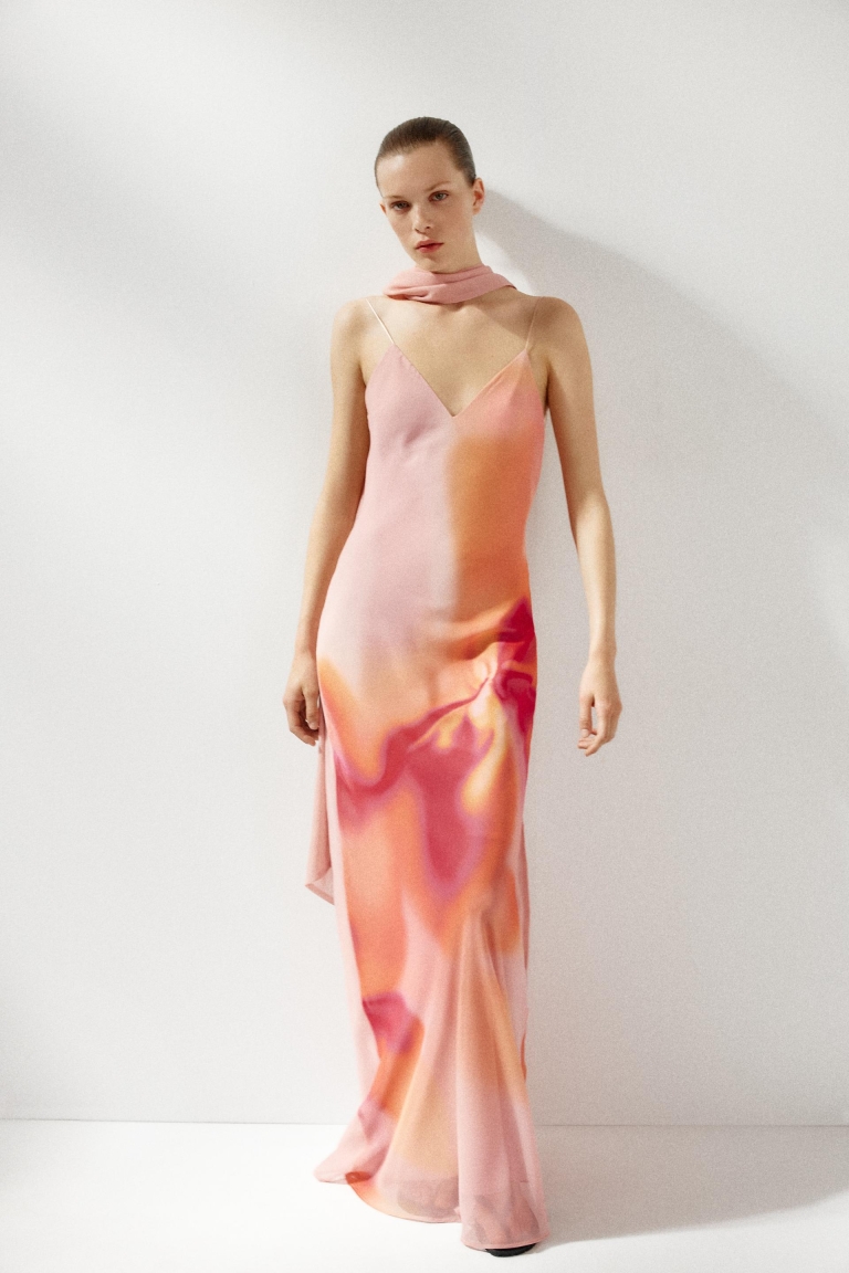 maxi haljina zara
