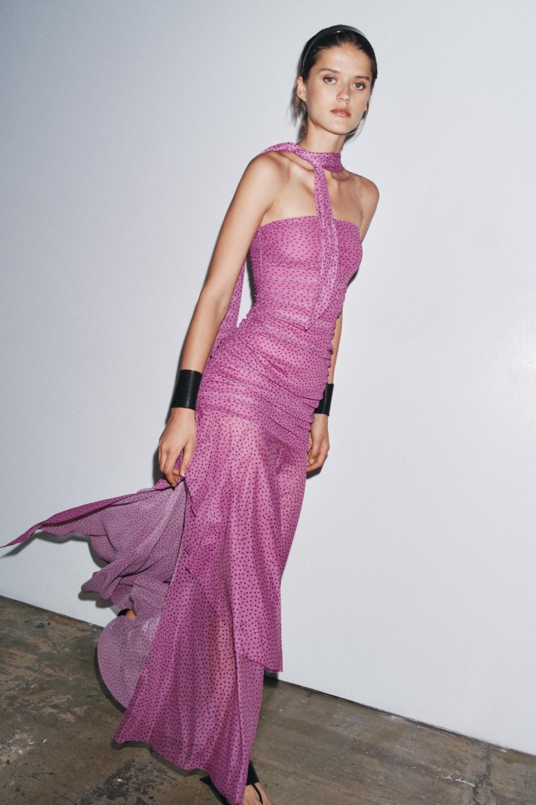 maxi haljina zara