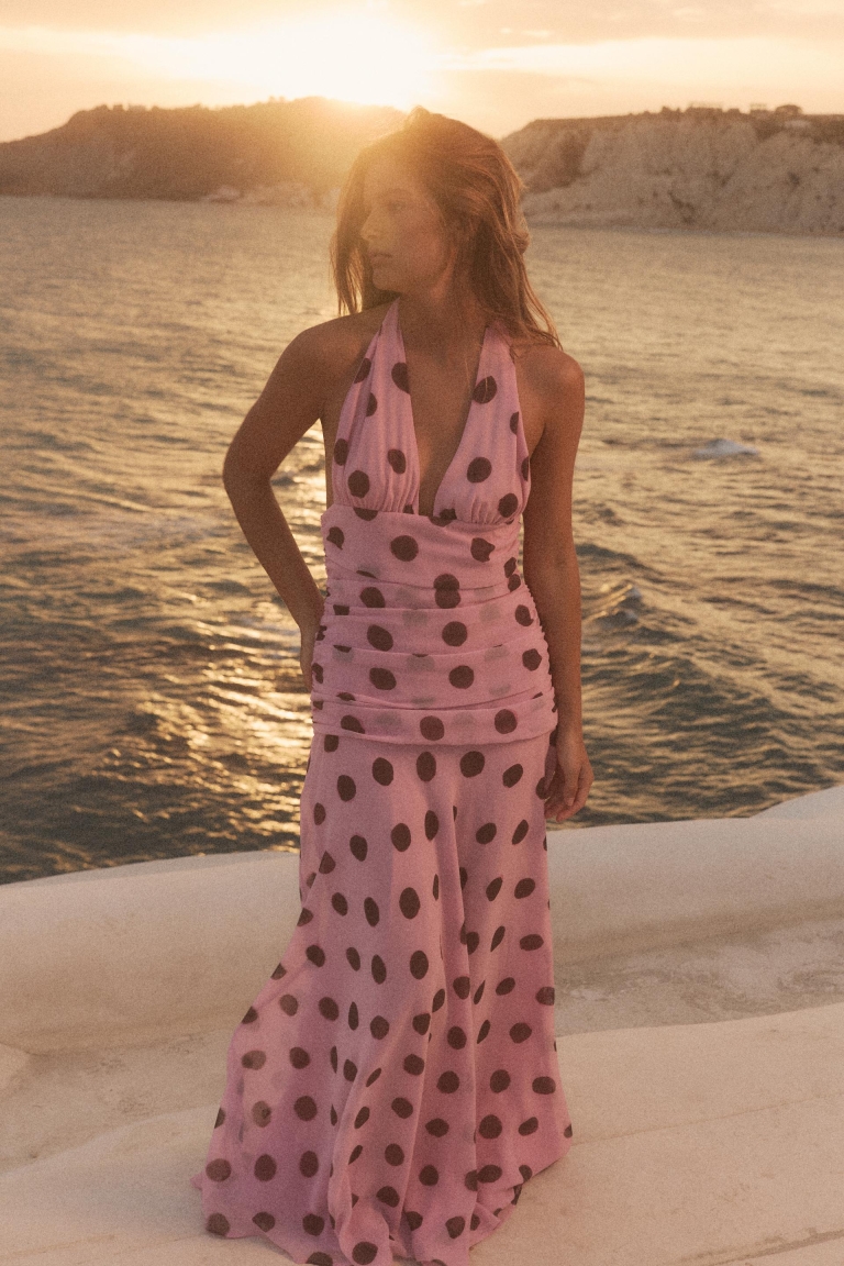 maxi haljina zara