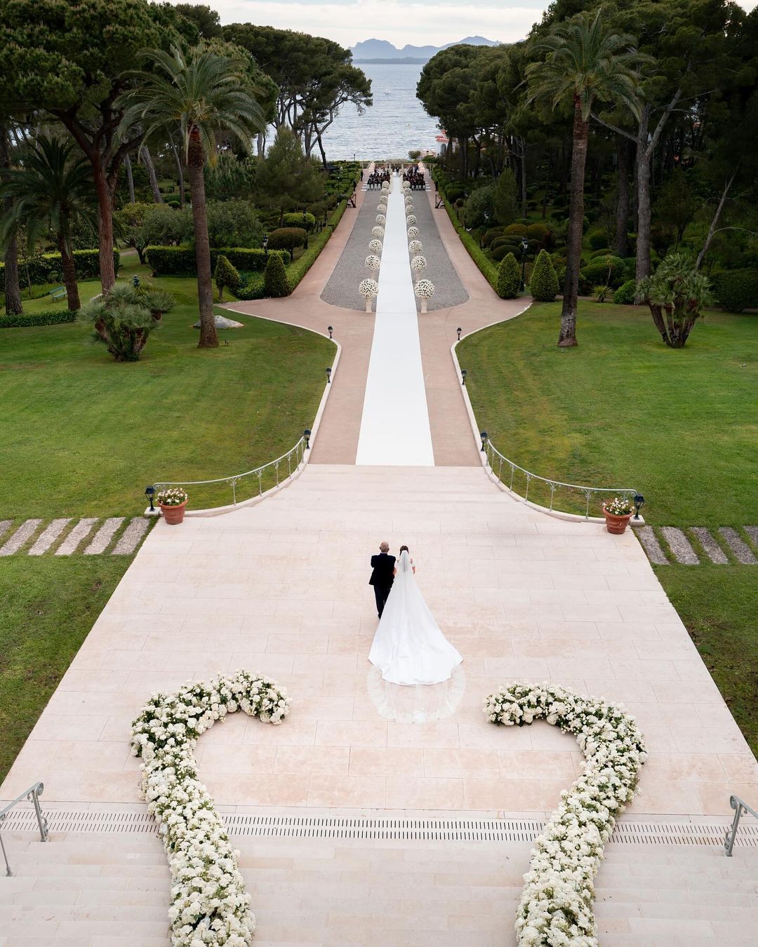 Raskošno vjenčanje na jugu Francuske: Hotel du Cap-Eden-Roc je omiljena wedding destinacija