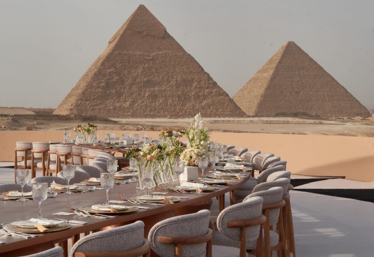 vjenčanje u podnožju piramida