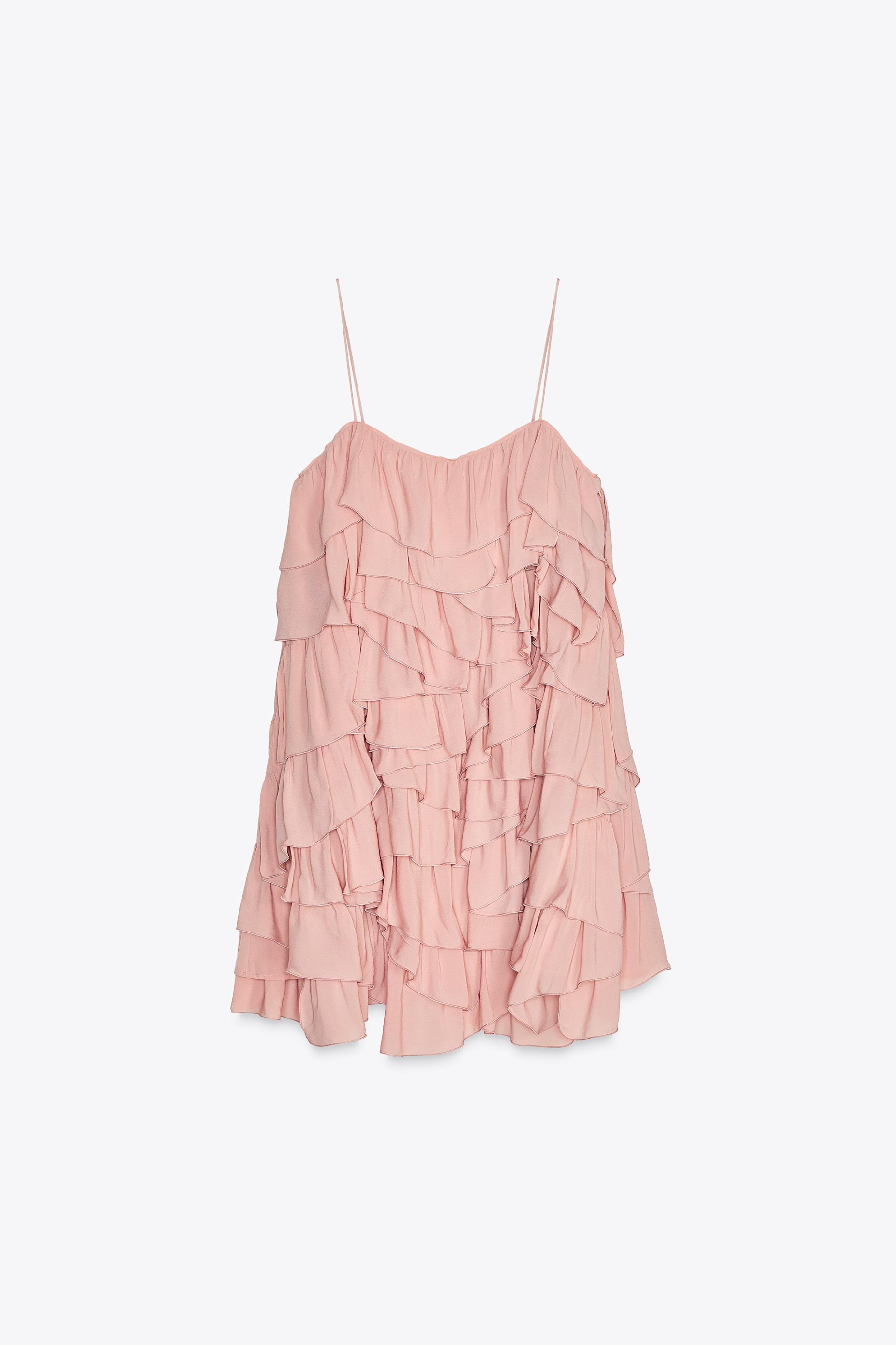 haljina s volanima Zara