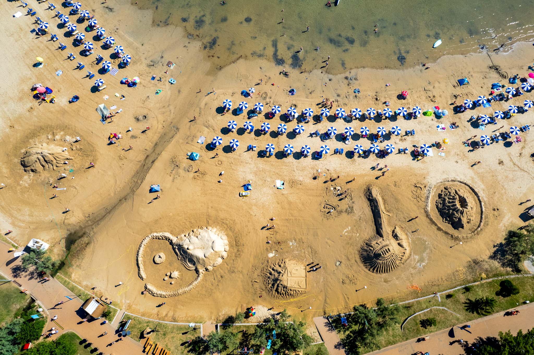 Na jednoj od najljepših plaža na Jadranu ponovo kreće Festival skulptura u pijesku