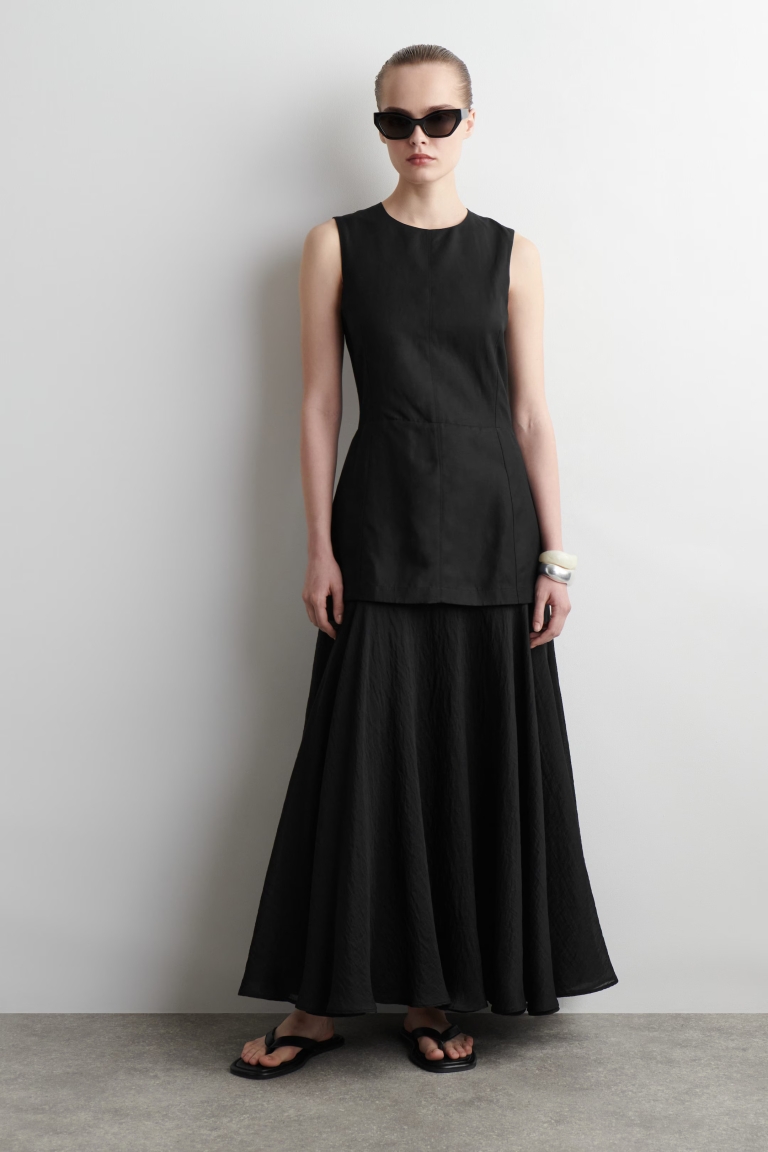 lanena haljina H&M