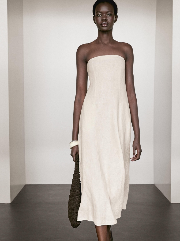 lanene haljine Massimo Dutti