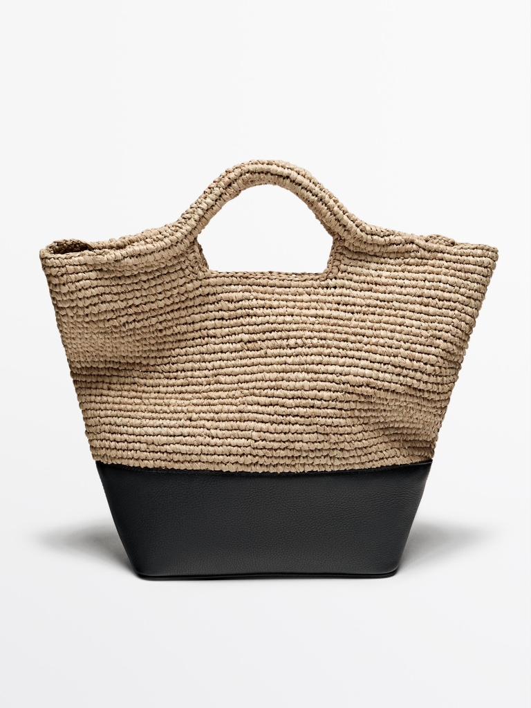 torba od rafije Massimo Dutti