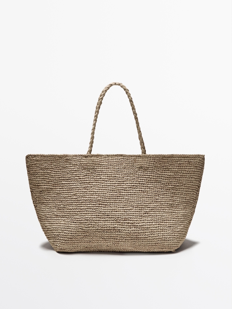 torba od rafije Massimo Dutti