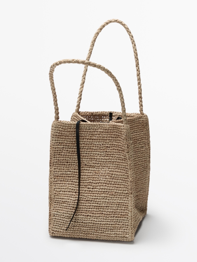torba od rafije Massimo Dutti