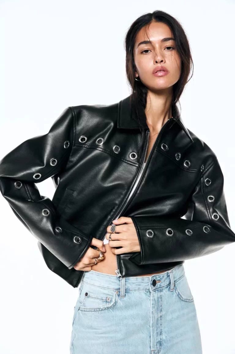 kožne jakne trendi modeli Pull&Bear