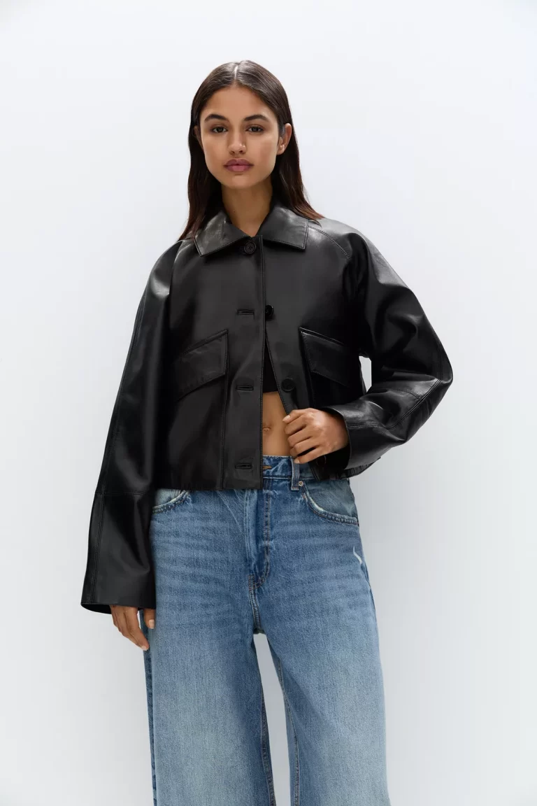 kožne jakne trendi modeli Pull&Bear