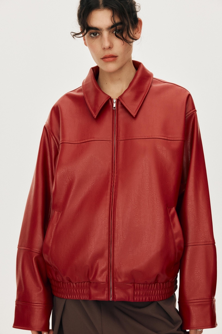 kožne jakne trendi modeli Zara