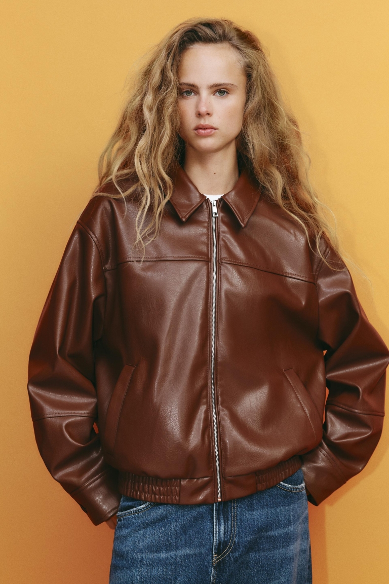 kožne jakne trendi modeli Zara