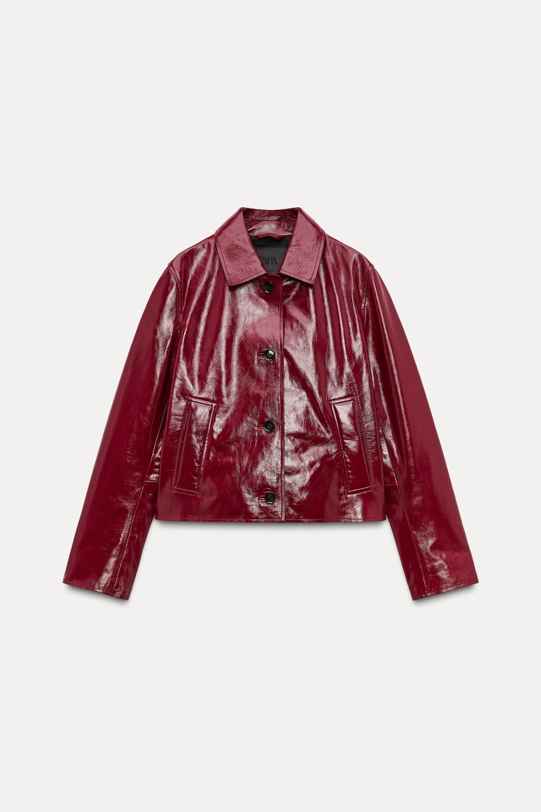 kožne jakne trendi modeli Zara
