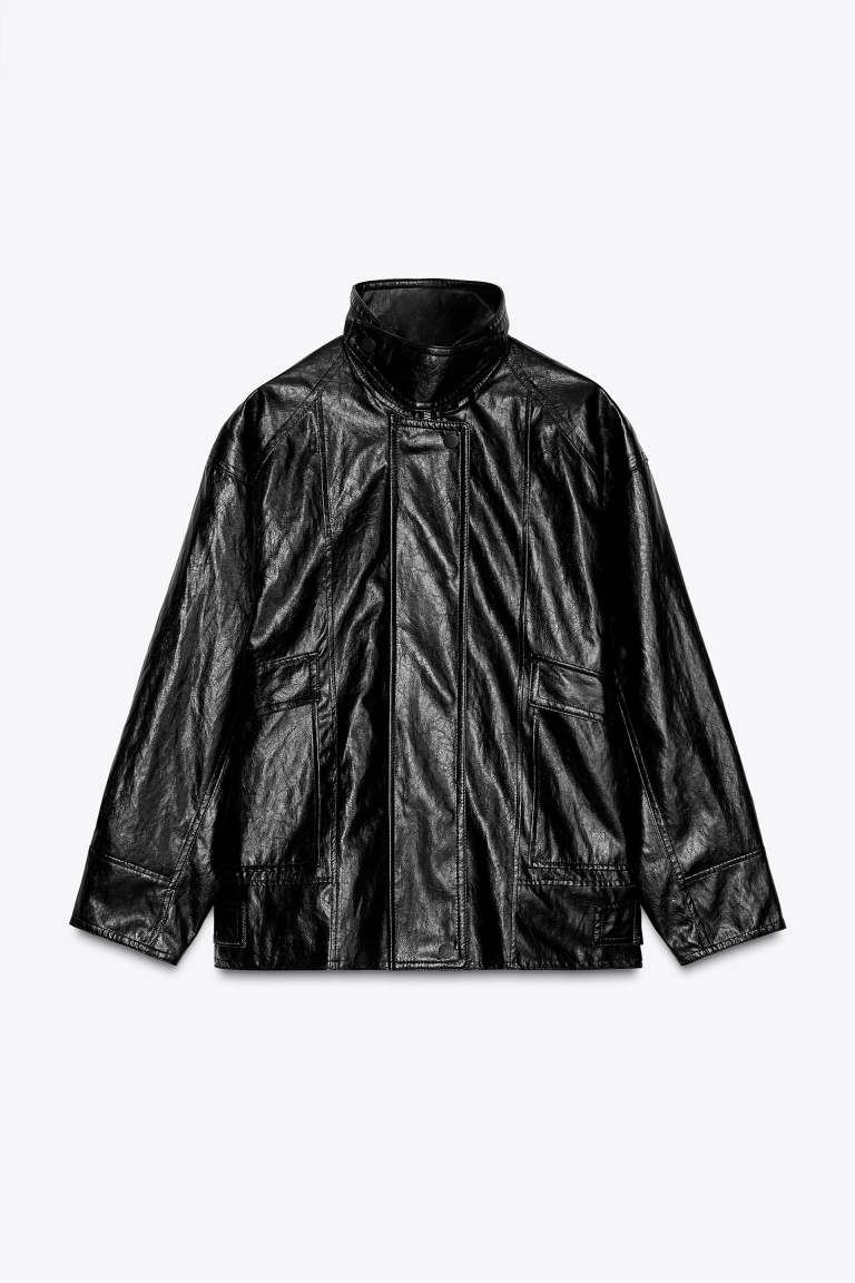 kožne jakne trendi modeli Zara