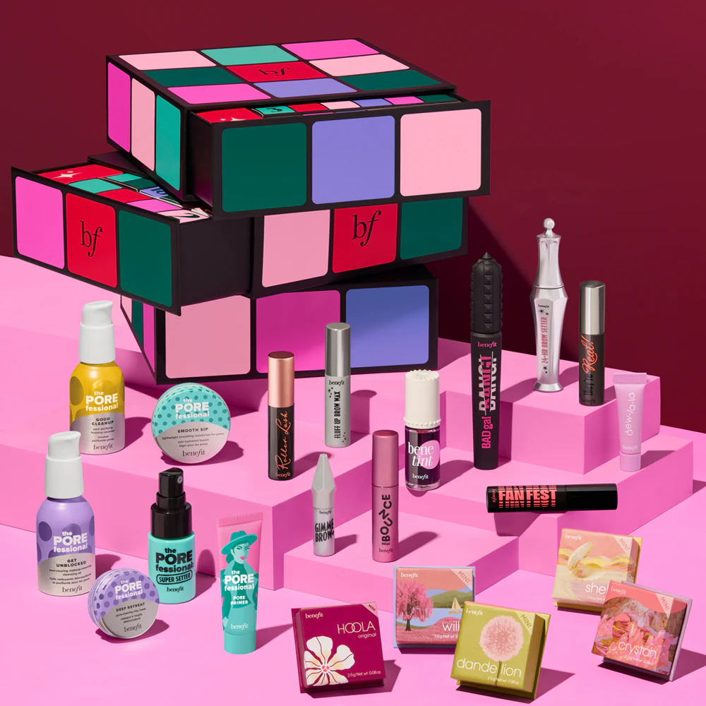 Benefit Cosmetics Glam Cube Advent Calendar