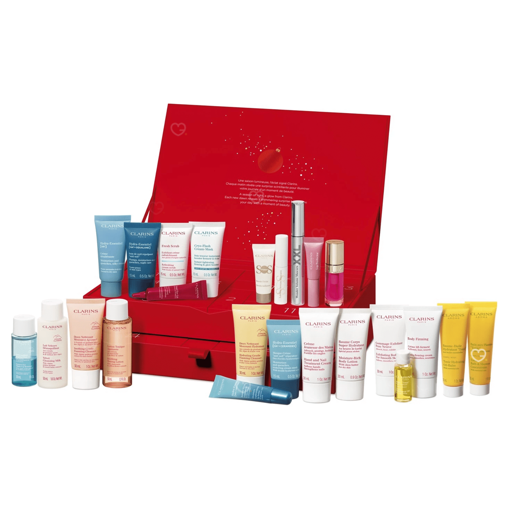 Clarins adventski kalendar 2025.